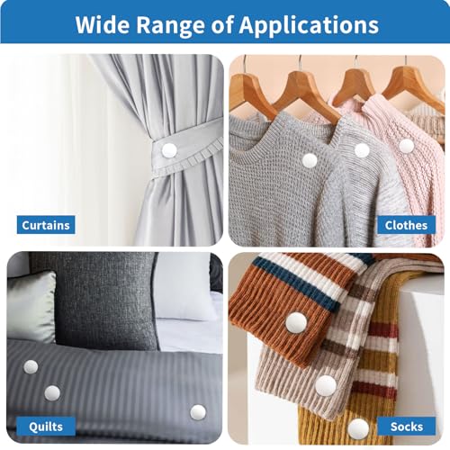 KATLINNA Bettdeckenhalter, 20 Stück Bettdecken Clips, rutschfeste Bettlaken Klammern mit Aufbewahrungsbox, Bettlaken Halter, Quiltbefestigungsclip, Duvet Cover Clips für Decke, Bettlaken, Steppbett