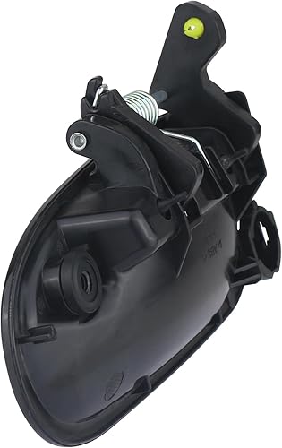Miniatura 3 de Manija de puerta exterior del pasajero delantero lado derecho con orificio para llave compatible con Honda Civic 1996 1997 1998 1999 2000 Reemplazo