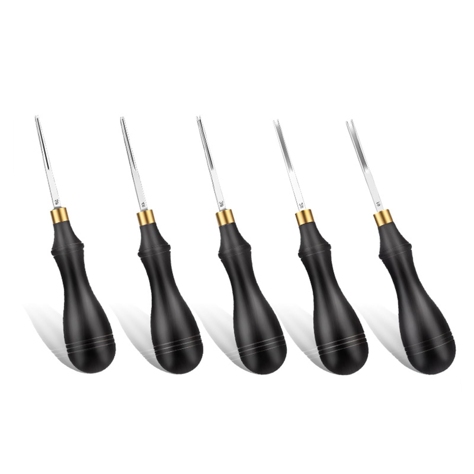 Hsioluted Edges Skiving Beveler Tool Set Leather Craft Tool Leather Edges Trimmer Skiving Beveler Set Craft Trimmer
