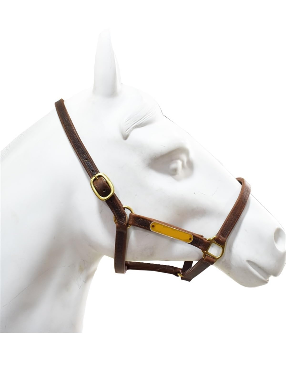 Brida y riendas for Caballos Collares for Cabeza de Caballo Equipo for Caballos Cabestro de Cuero for Caballos para Caballos(XL-Full)