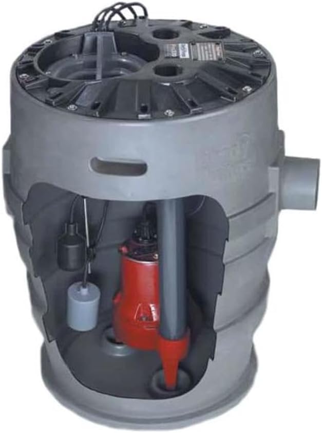 Liberty P372XLE51 Pre-Assembled Simplex Sewage Systems