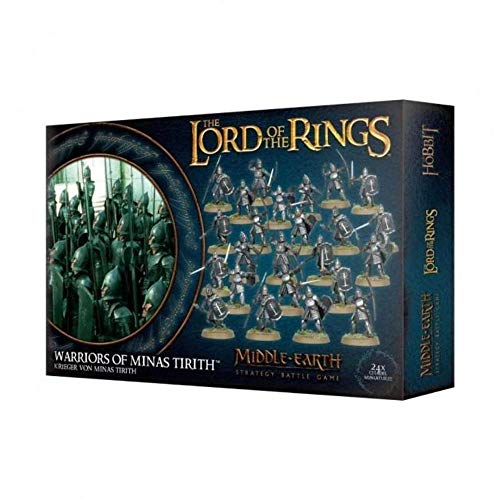Games Workshop - Warriors of Minas Tirith - Jogo de Miniaturas - Fantasia - 168+ anos