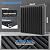 Focusound 80 Pack Sound Proof Foam Panels, 1" x 12" x 12" Acoustic Foam Panels for Wall High Density Soundproofing Wedge Panels for Music Studio Office Game Room with 540PCS Double-Side Adhesive