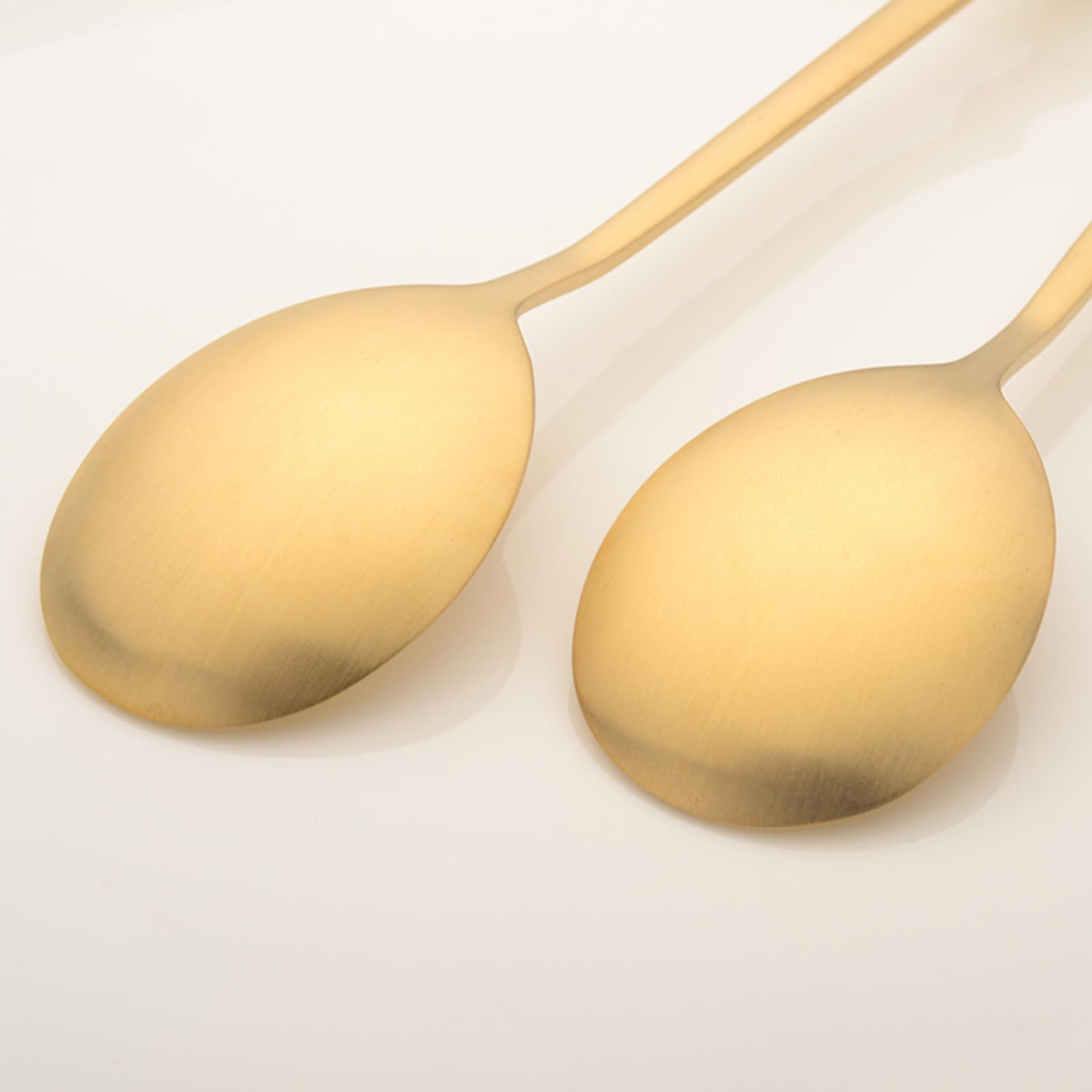 Cuillère à soupe en cuivre 100 % pur forgé artificiellement de 20 cm, convient pour la maison, les restaurants, les desserts, les gâteaux, la crème glacée (20 cm)