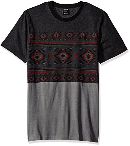 Zoo York Men's Short Sleeve Duo Split Crew