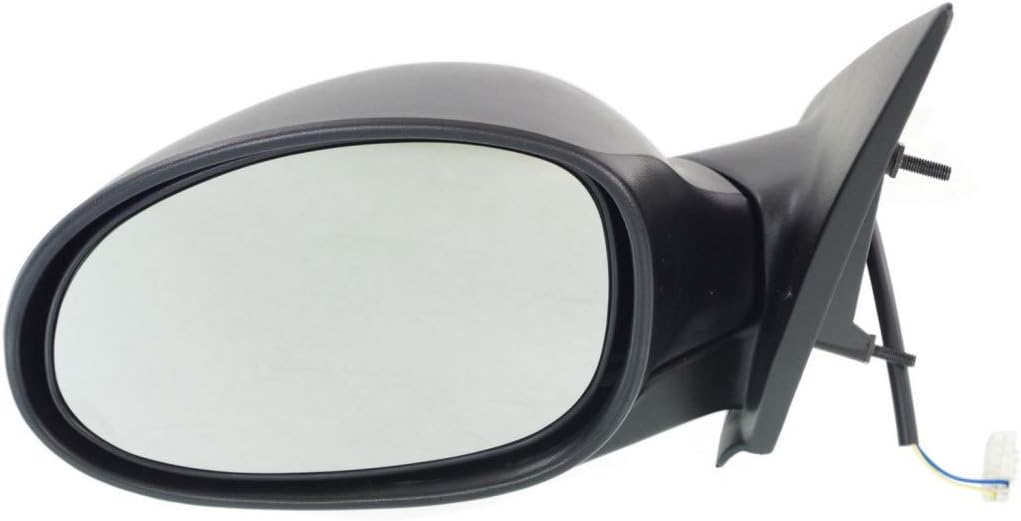 For Dodge Neon 2003 2004 2005 Door Mirror Driver Side | Power | Non-Heated | Manual Folding | Paintable | Replacement For 4783567AP | CH1320206