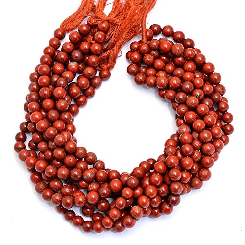 Perles jaspe rouge 10mm pour créer vos propres bracelets d'automne