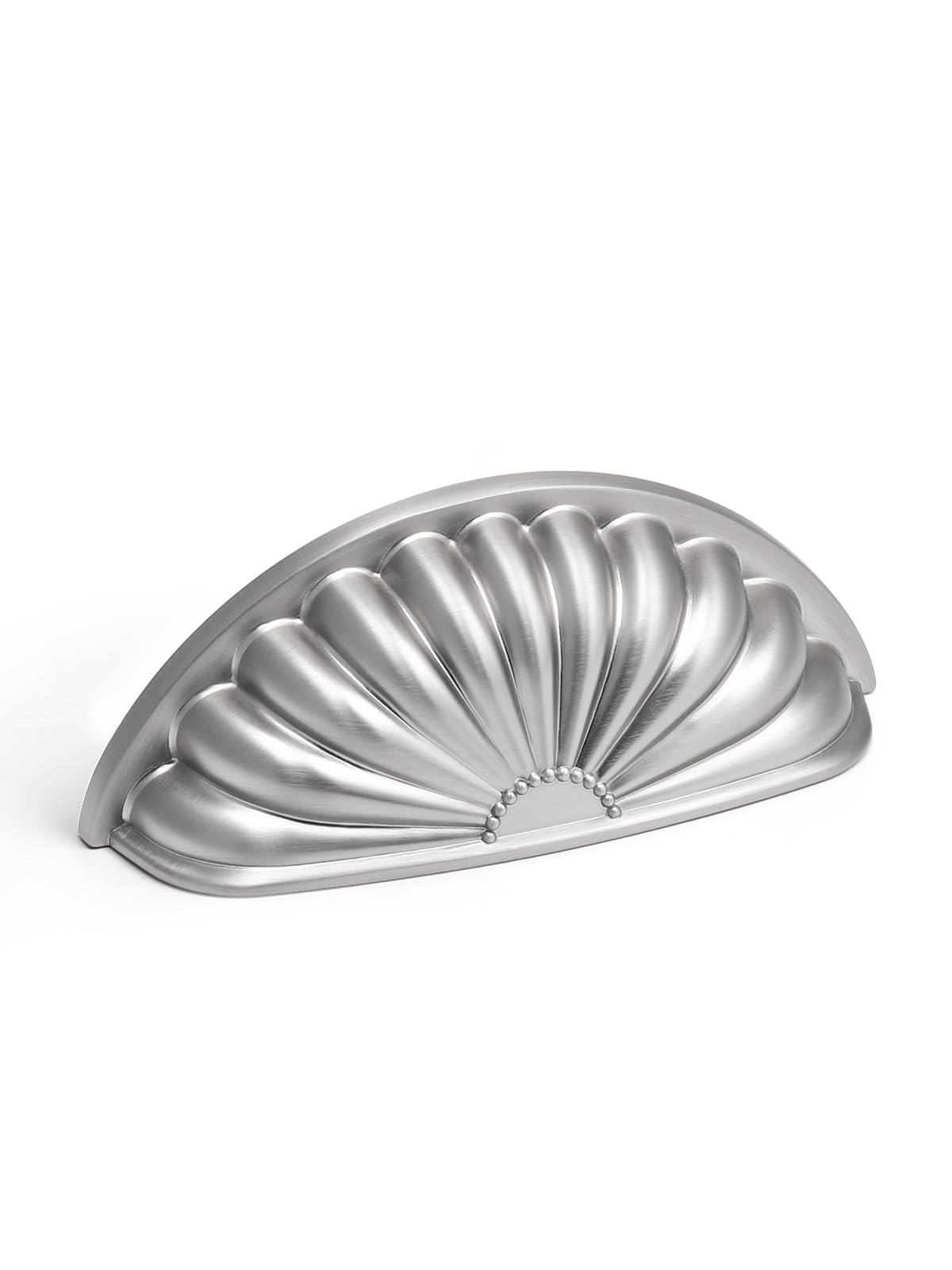 Brushed Nickel Cabinet Cup Pulls 64mm Hole Center 5 Pack Silver Drawer Pulls Kitchen Hardware Cabinet Handles Dresser Handles Knobs