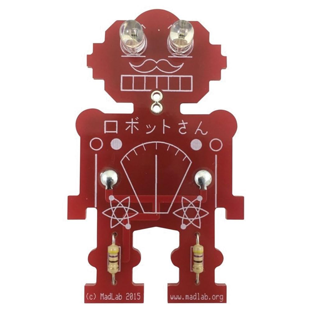 Velleman WSL108 Whadda Mr. Robot MadLab Electronic Kit Solder Assembly Required