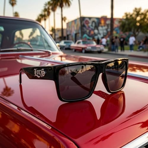 Image of Locs Hardcore Gangster Cholo Square Sunglasses - 91105 & 91246 Series