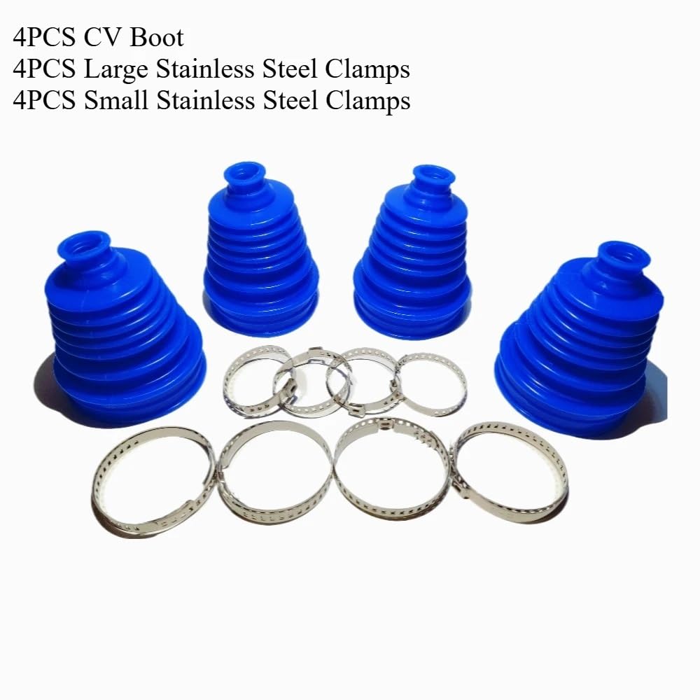 Kit giunti Kit di attrezzi manuali per la riparazione giunti omocinetici durevoli, pinze per fascette per auto, kit per tubi scarico, installatore filtri(4 sets of CV)