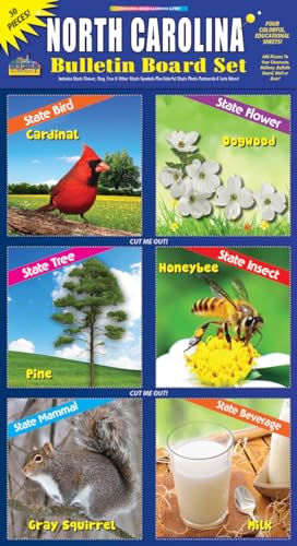 Gallopade Publishing Group North Carolina Bulletin Board Set (9780635011138)