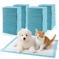 Foydream 100 Pezzi Tappetini Igienici per Cani, Traversine Cuccioli 60 x 60 cm, Tappetini Assorbenti per Bambino è Progettato a 6 Strati per Assorbire Rapidamente l'umidità