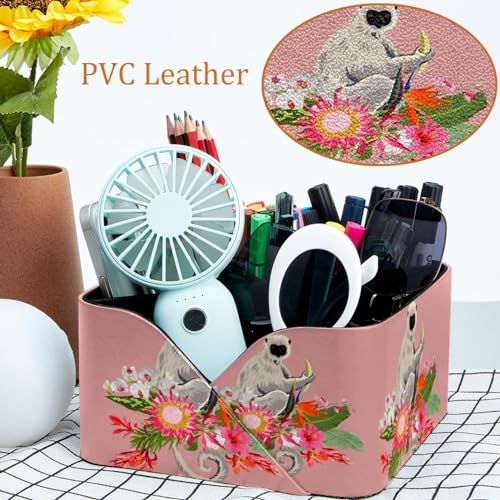 Rangement pour bureau et pot à stylos avec 4 compartiments - 6