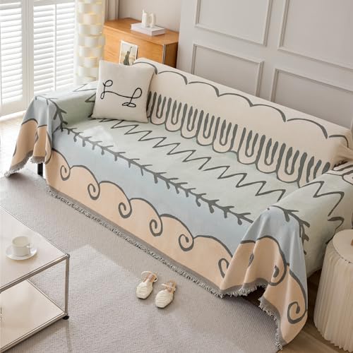 Couverture canapé résistante et durable jeté de fauteuil tissage supérieur - 5