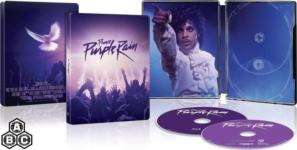 Purple Rain (Exclusive SteelBook / 40th Anniversary edition) [4K UHD + Blu-ray] [Region Free] image 2