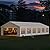MFSTUDIO 20'x40' Party Tent, Outdoor Heavy Duty Party Tents with Removable Sidewalls, Large Canopy Tent Shelter for Outdoor Events Wedding Birthday, White