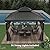 PURPLE LEAF 12' X 12' Outdoor Gazebo with Metal Roof Permanent Hardtop Gazebo with Light for Patio Lawn and Garden Grey