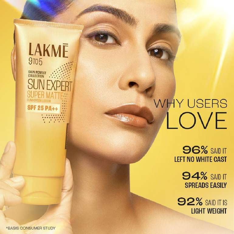 Image of Sun Expert Super Matte Sunscreen Lotion, SPF 25 PA+++ (100 ml)