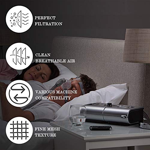 Universal Remsed CPAP Filter for ResMed AirSense 10, ResMed AirCurve 10, ResMed S9, AirStart, Series CPAP Machines(40 Pack) - Thumbnail 6