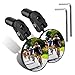 JOLIGAEA 2pcs Espejo Retrovisor de Bicicleta, 360°Grados Giran Ajustable Espejo Retrovisor del Manillar, Plástico Espejo Convexo para Bicicletas de Carretera, Motocicletas, Bicicletas de Montaña