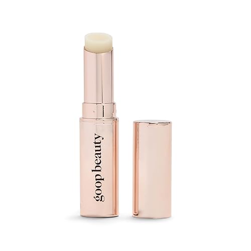 Bálsamo labial goop Beauty Clean Tratamiento para labios secos Aceite de coco, extracto de granada y manteca de karité Libre de petróleo 0.16 oz
