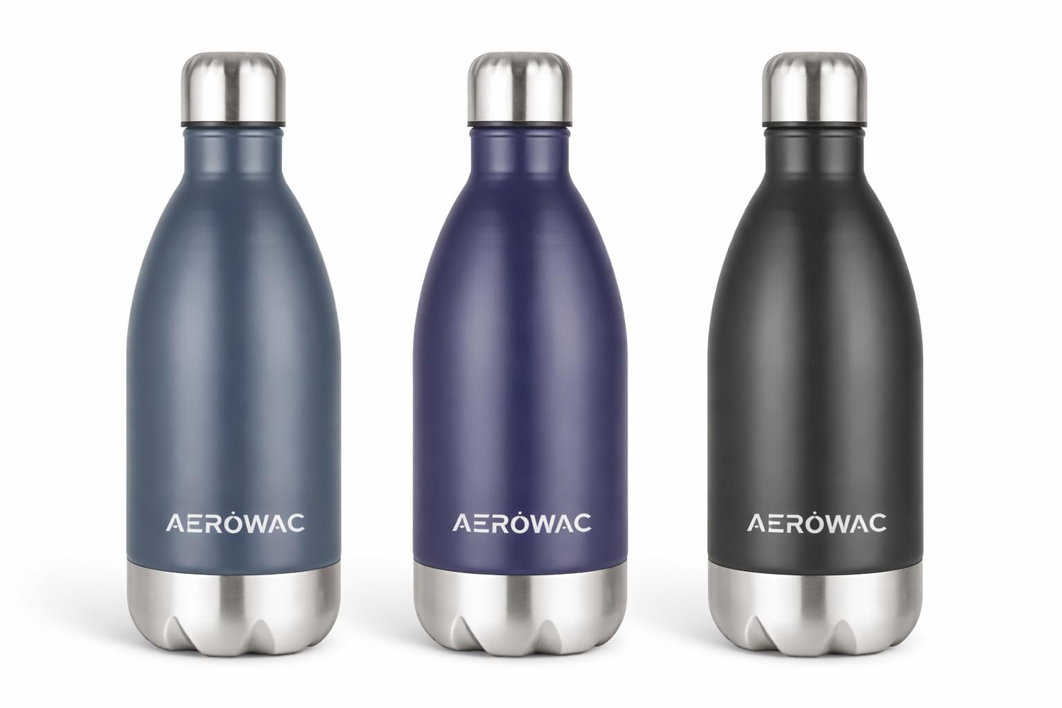 AEROWAC Stainless Steel Water Bottle - 1000ml -20