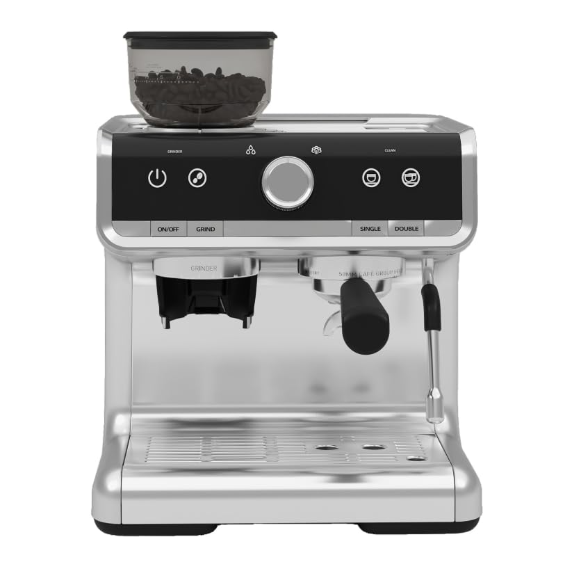 Cafetera Espresso con Molinillo Integrado y Capacidad 2.8 L