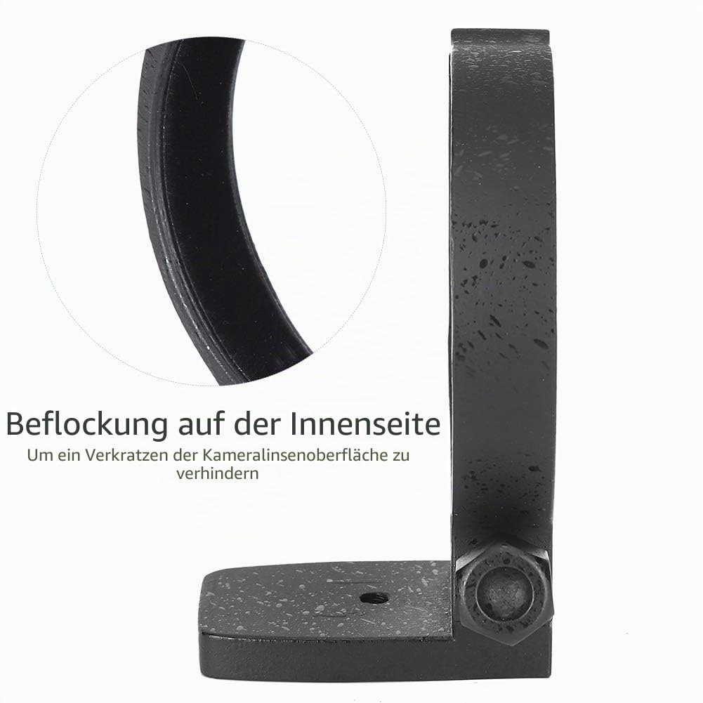 Sxhlseller Objektivhalterungsring, Professioneller Objektivhalterungsring aus Aluminiumlegierung aus Metall für 80-200 mm f2.8D ED/SP 70-300 mm 1: 4-5,6 VC USD-Objektive