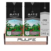 Matiz Colombian Strong Coffee 2 Pack Matiz Cafe Colombiano Fuerte roasted and ground coffee Strong Matiz Colombian Coffee Ruufe 2 Pack Matiz Ebano