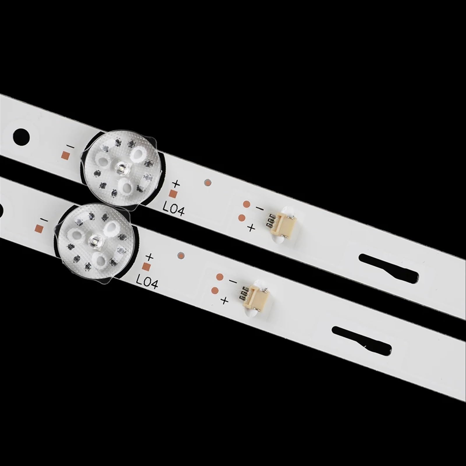Striscia di retroilluminazione a LED da 8 Pezzi (4 TV) MS-T320-3030-08A MC-32A06X Compatibile for 32A/3210 6LED 3 V 585 mm (Color : 8pcs(4tv))