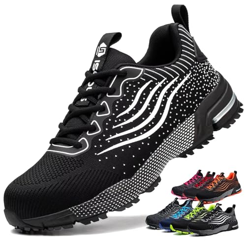 ISOOUS Sicherheitsschuhe Herren Damen Arbeitsschuhe Leicht...