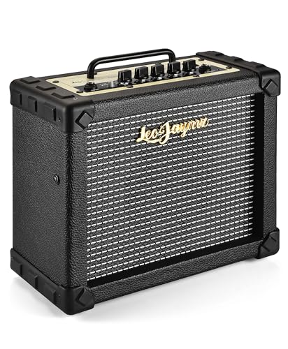 Leo Jaymz SG-20 20W Electric Guitar Amplifier with Handle - Clean and Distortion Channel - 3 Band...