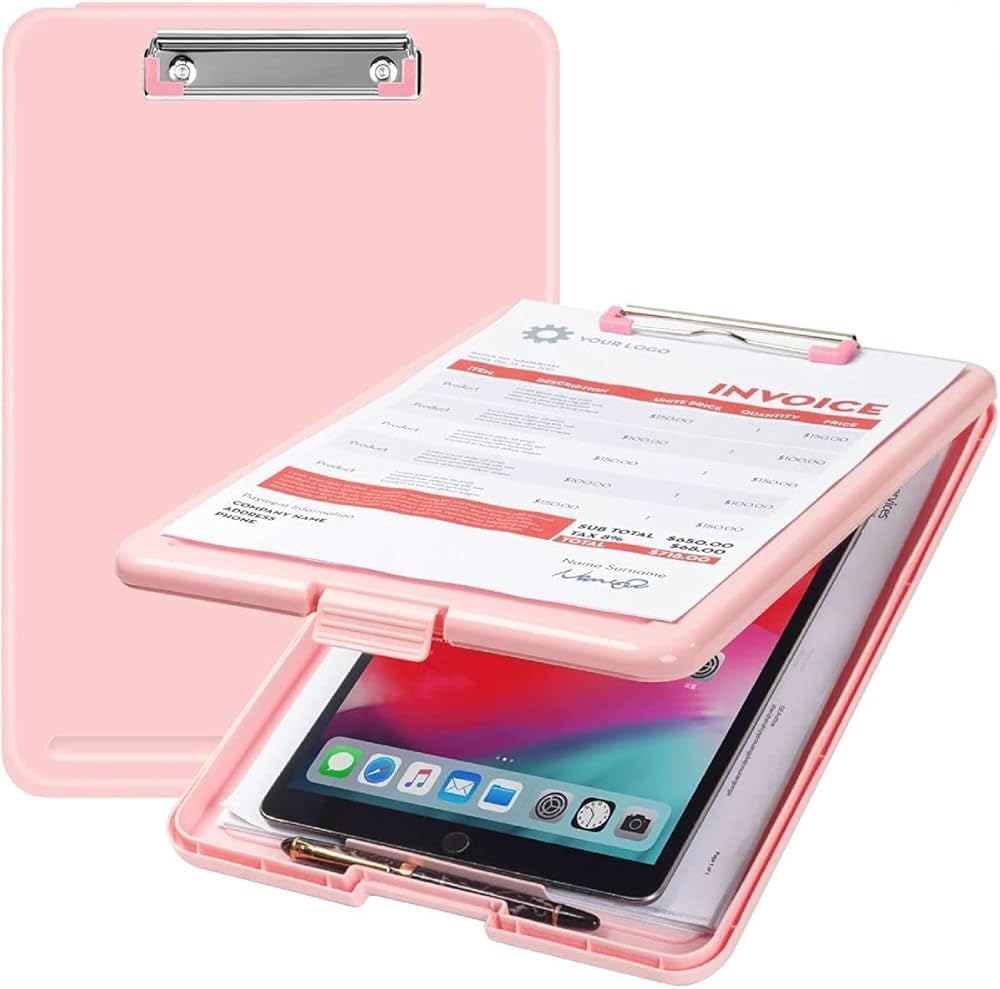 ART RANGER A4 Clip Pad/Clipboard with Storage Case for Paper and ...
