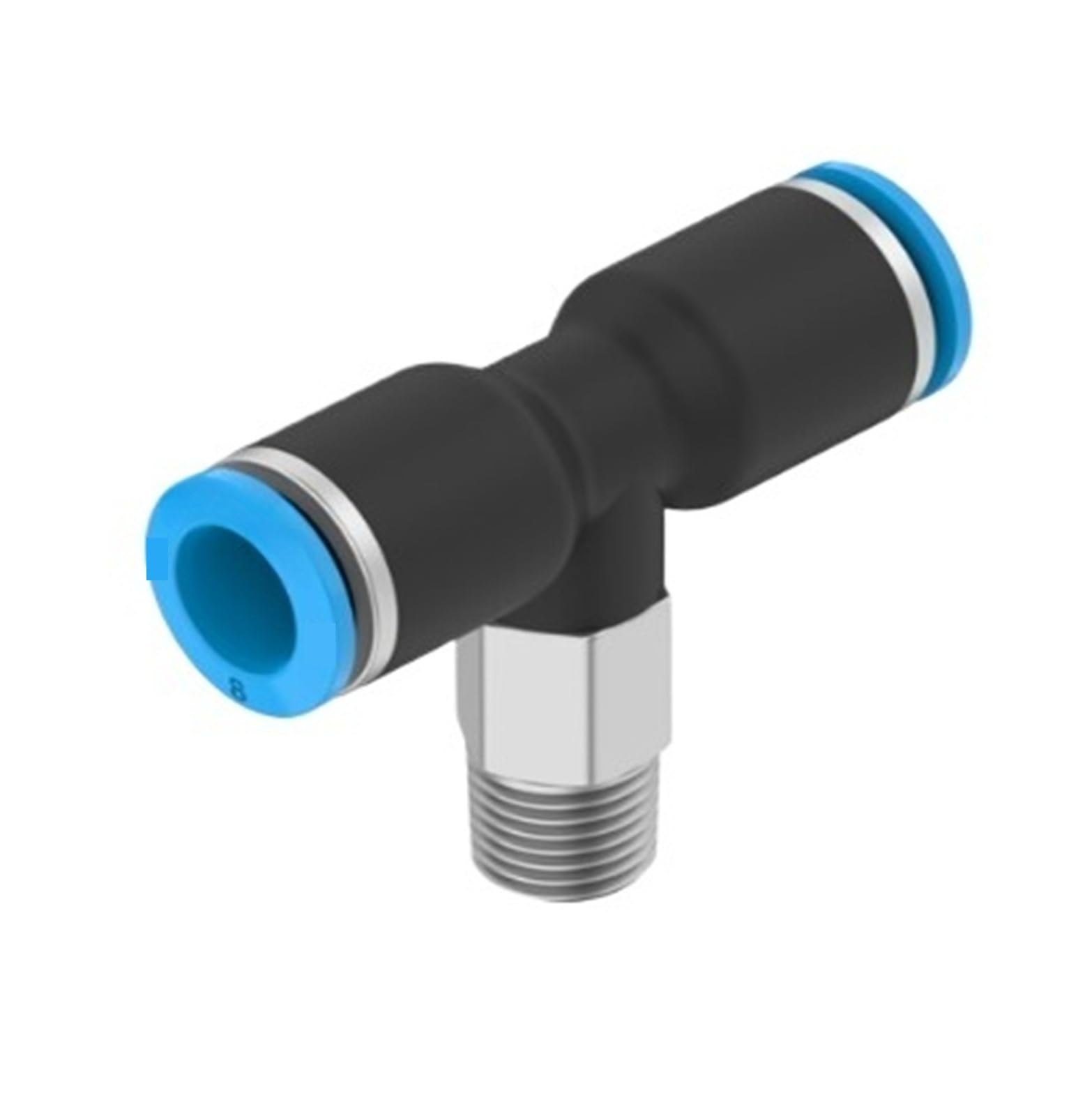 Yusweet 8113053 10Pcs Pneumatic Push-In Connector External Thread R1/8 8Mm Outer Diameter Original