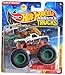 Produktbild Hot Wheels Monster Trucks Ramblin Wrecker, Freestyle Wreckers 9/12, inklusive Crushed Car im Maßstab 1:64, Druckguss