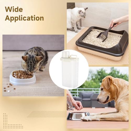 Contenedor de Almacenaje para Arena de Gato 0.8 Gal Transparente miniatura 6