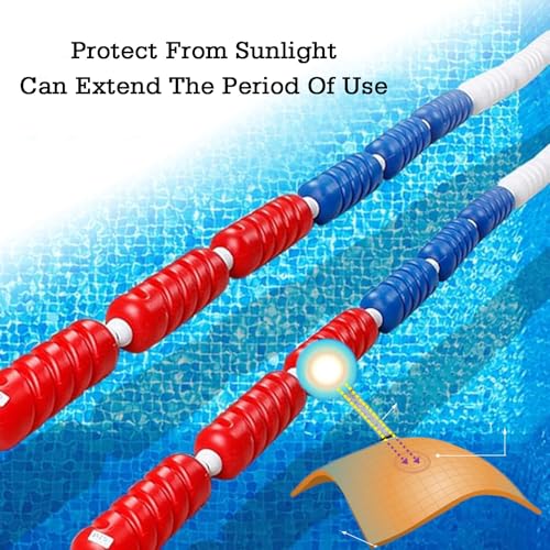 Corde de démarcation pour bouée 12m | Barrière sécurité piscine nylon
