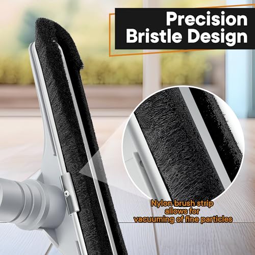 Image of Replacement Floor Tool Compatible with ProTeam 101446 E-Z Glide Backpack Vacuum,Compatible with Hoover C2401, 14 inch Multi-Surface Brush for Commercial Cleaner(2 Pack,Nylon Brush Pro)