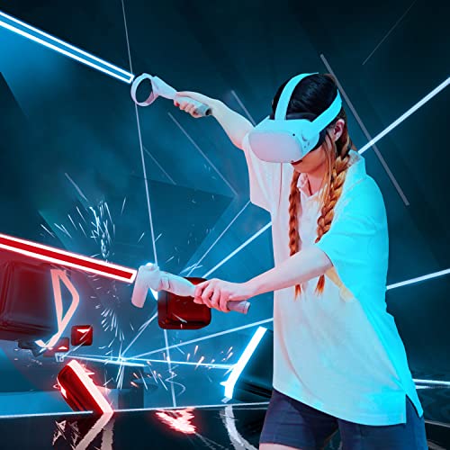 Zyber Golf Club Attachment For Meta Quest 2 Accessories Controller Grips Handles For Gorilla Tag Long Arms Beat Saber Supernatural, Vr Golf Club Adapter For Oculus Quest 2 Vr Game #TOP1