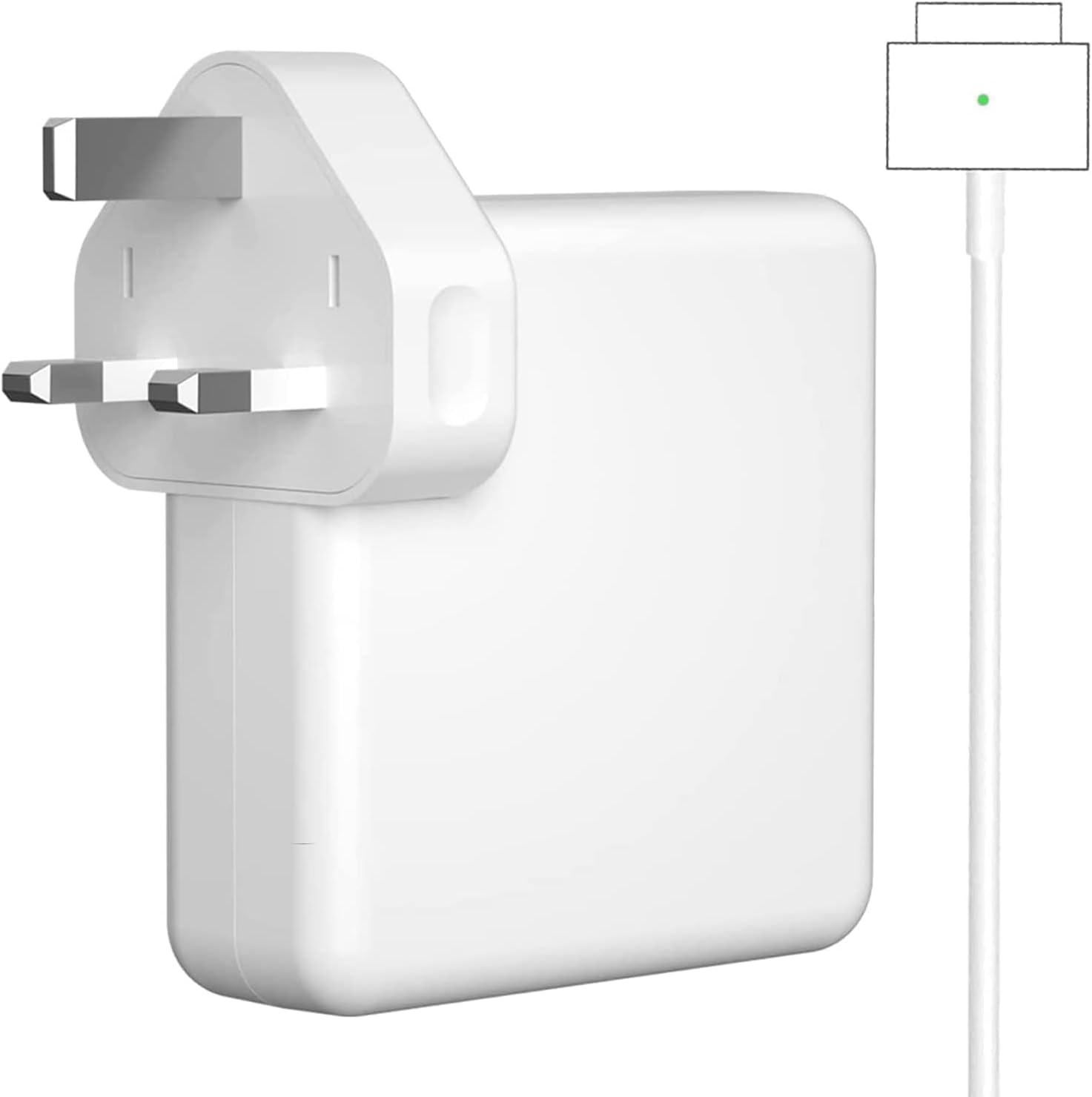 XICEN For ET Mac Book Pro Charger, 85W 2 T-Tip Power adapter For Mac Book Air 13" & 15" & 17"Inch (Made After Mid 2012 To 2015) Compatible A1398 A1424