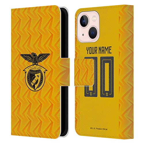 Coque Benfica iPhone 13 Mini en cuir style portefeuille raffiné