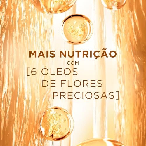 L'Oréal Paris Elseve Óleo Extraordinário Finalizador Capilar, Nutrição Profunda com 6 Óleos Preciosos, Anti-Frizz, Proteção Térmica até 230°C, Brilho Intenso para Todos os Tipos de Cabelo, 100ml