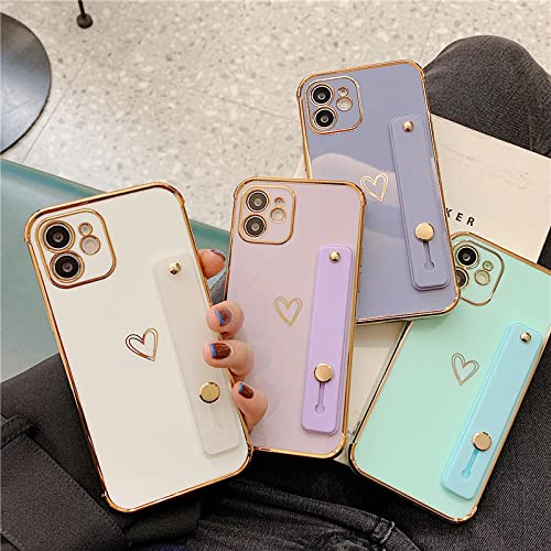 Coque iPhone XS Max grise avec support poignet et protection objectif intégrée