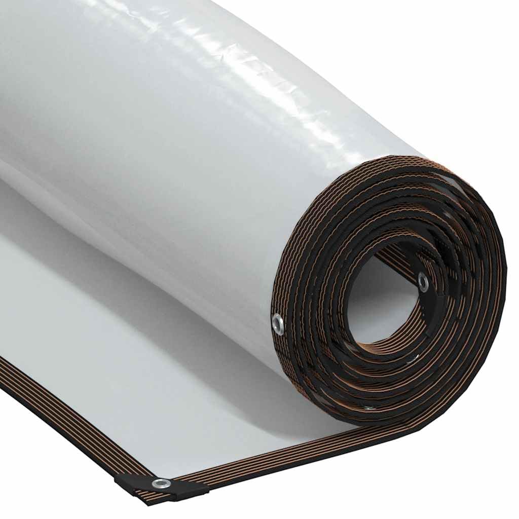 vidaXL Clear Tarpaulin with Eyelets 1x12 m Polyethylene, transparent tarpaulin, heavy duty clear tarp, clear tarpaulin sheet, clear tarp