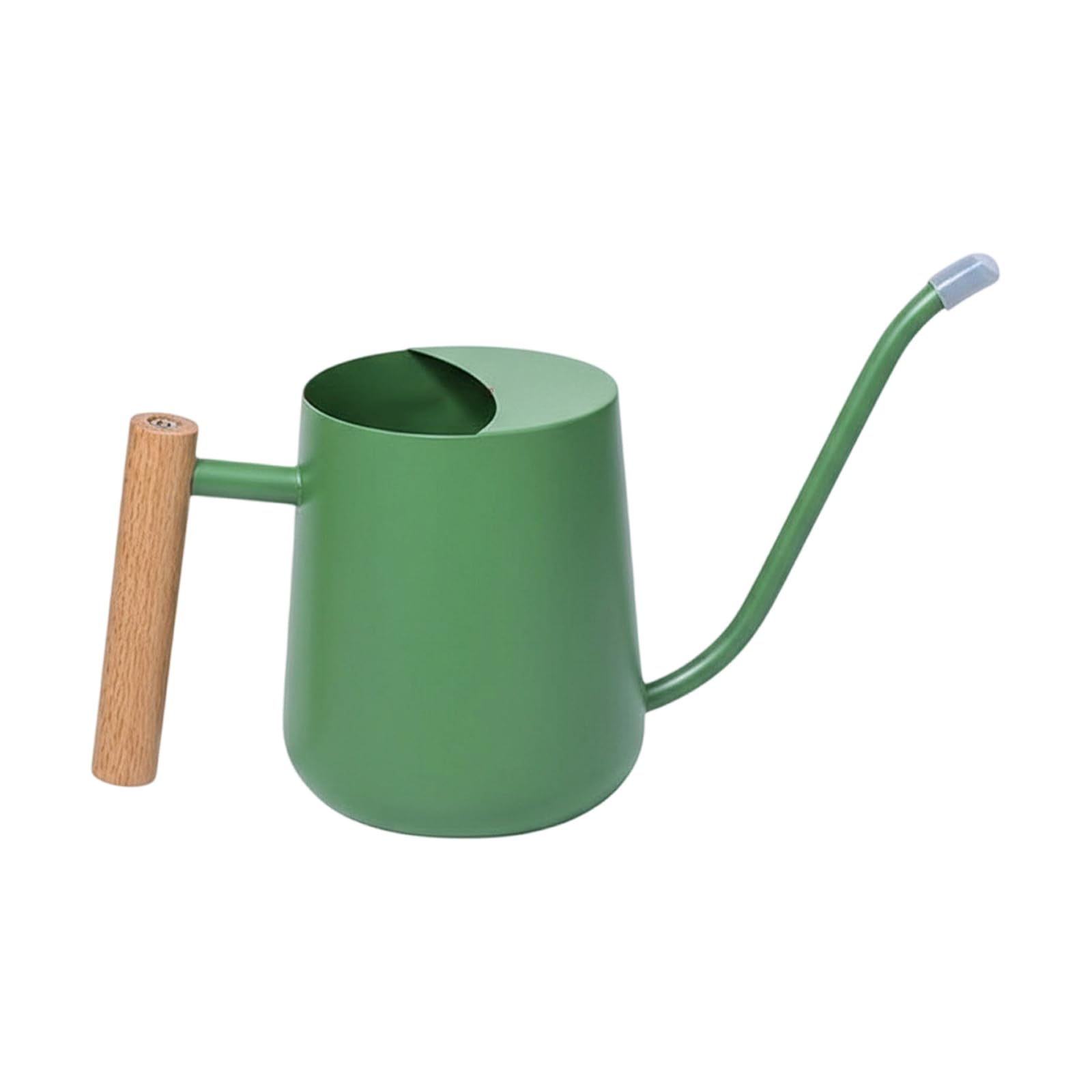 Arrosoir de jardin grande capacité en inox durable et finition bois noble