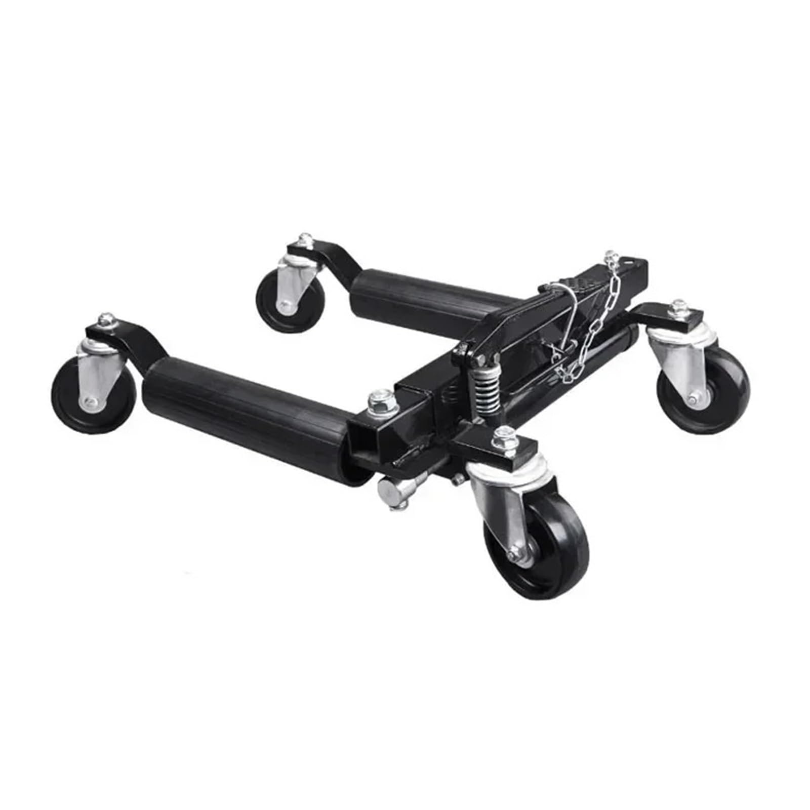 SaryEdge Car mover Cart Moving Cars Car dolly tow 12" go jacks aluminum mover roller,Black 4pcs,Black 4pcs