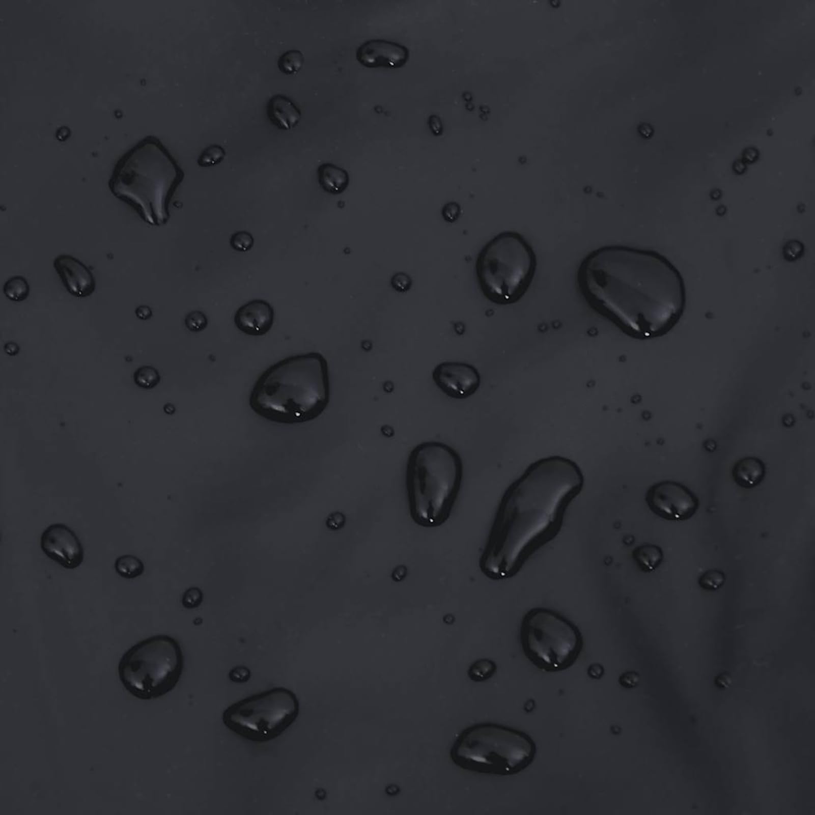 Gecheer Wathose Schwarz Größe 46, PVC-beschichtetes Polyester 0,48mm, verstellbare Träger, Angeln, Bauernhof, Wald, Landleben