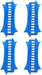 Replacement Parts for Thomas The Train - GBN45 ~ Thomas & Friends Trackmaster Percy 6 - in - 1 Set ~ Replacement Track Bag ~ 4 E2 Track Pieces ~ Blue