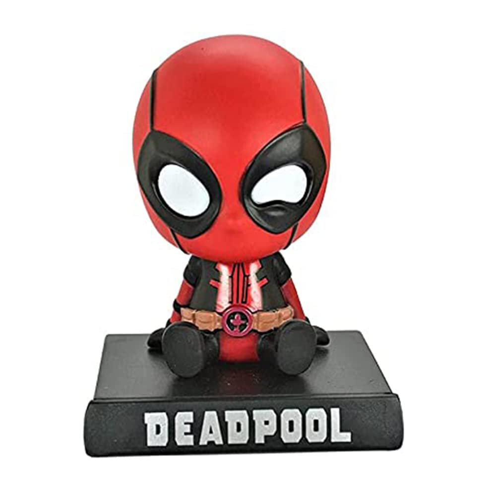 AG Traders Super Hero Deadpool Bobble Head Action Figures with Mobile Holder for Cars dashboards Offices and for Home Decoration and Perfect Toy Also… (B09SCS84RY) Amazon Price History, Amazon Price Tracker